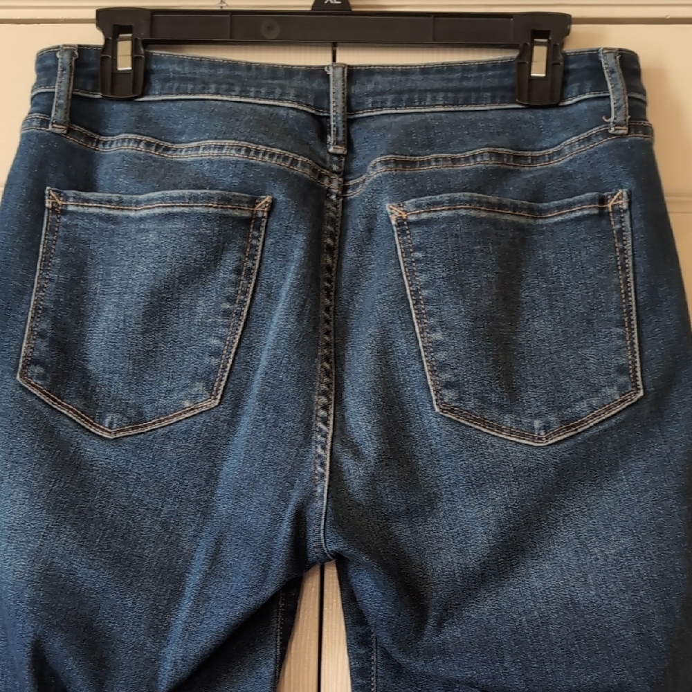 a.n.a Blue Skinny Jeans Classic Denim Style - Picture 2 of 4